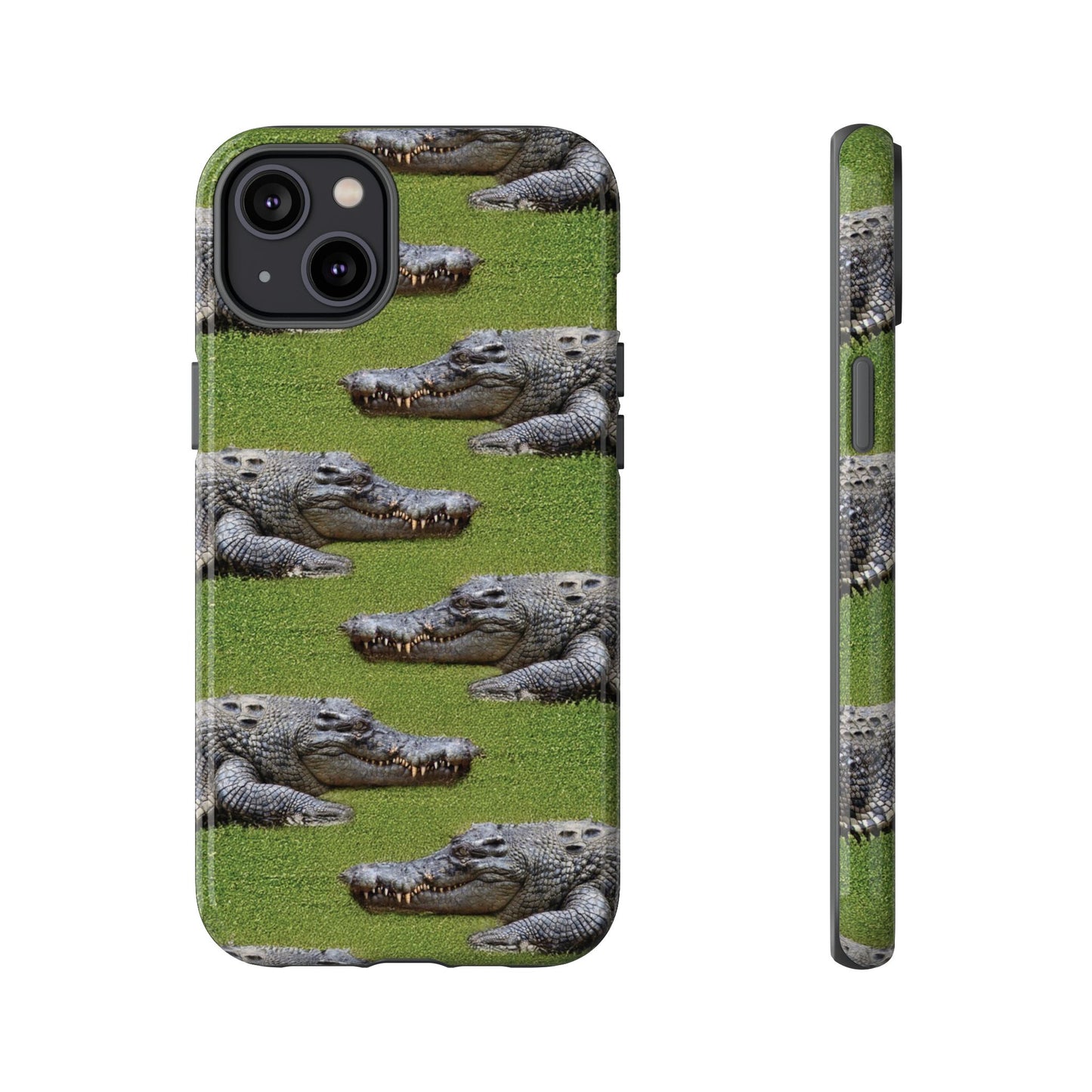 Crocodile Tough Phone Case Cover - Durable Protection with Reptile Style