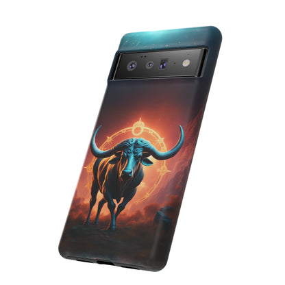 Taurus Bull Astrology Horoscope Tough Phone Case, Phone Case, JSCHAFFA.com