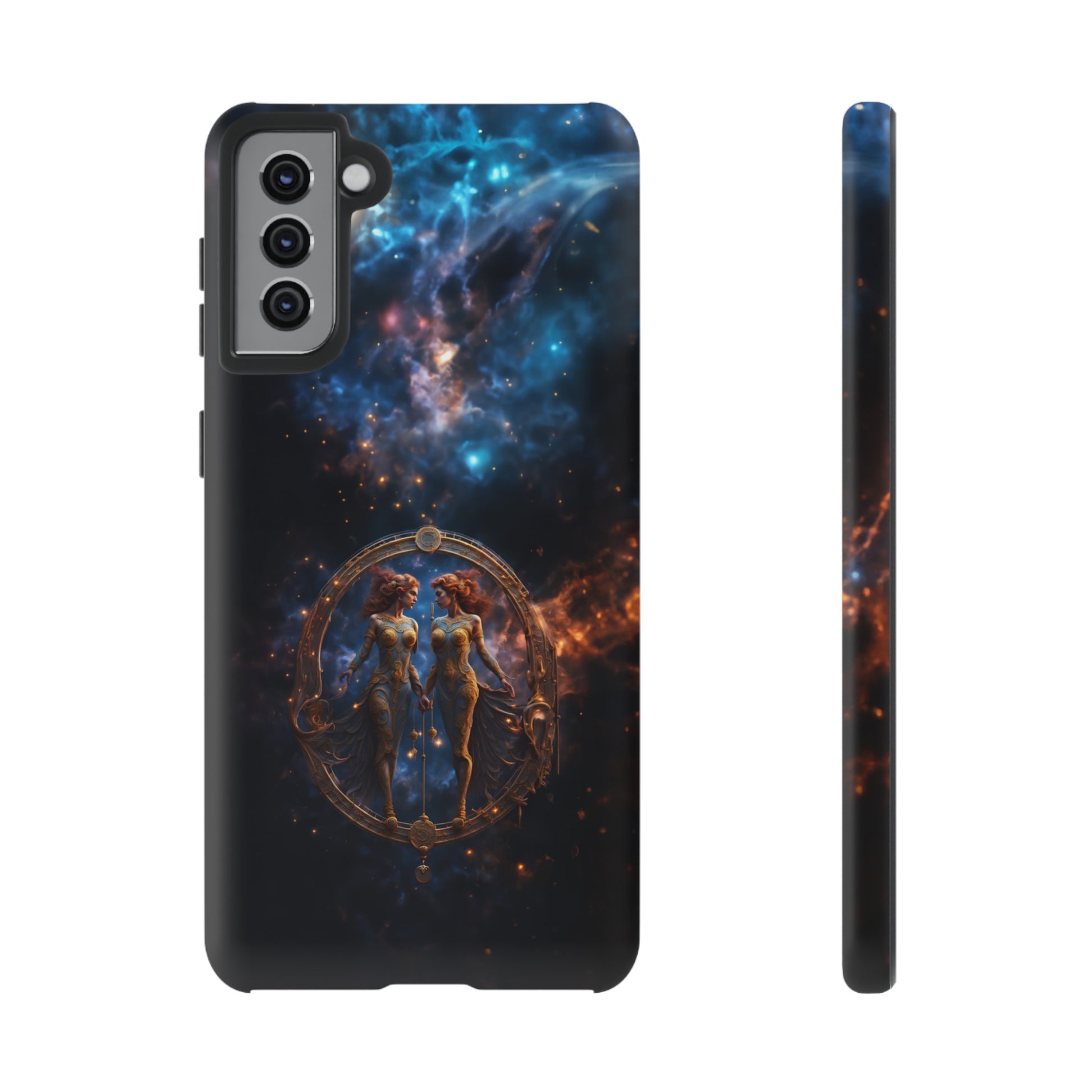 Gemini Horoscope Astrology Tough Case for iPhone Samsung Galaxy and Google Pixel Phone, Phone Case, JSCHAFFA.com