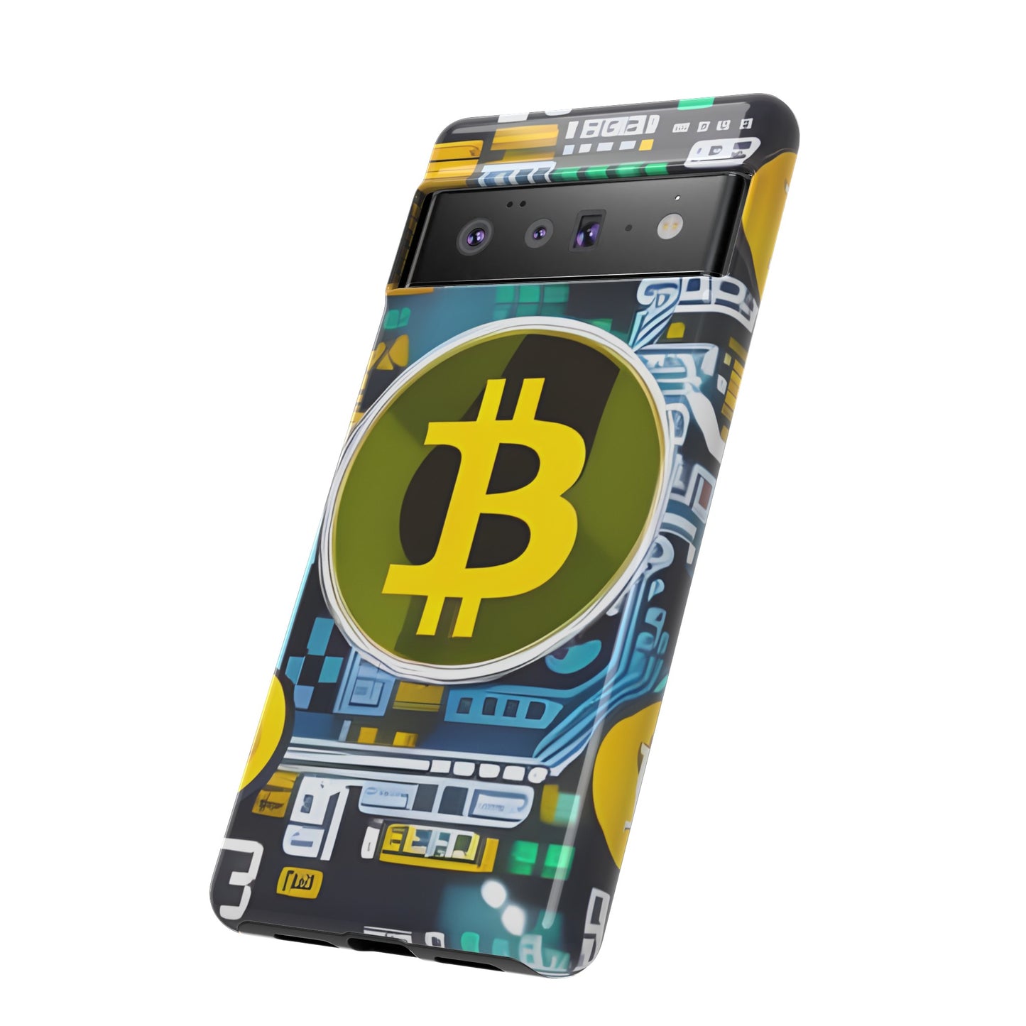 Bitcoin phone case iPhone Samsung Google, Phone Case, JSCHAFFA.com