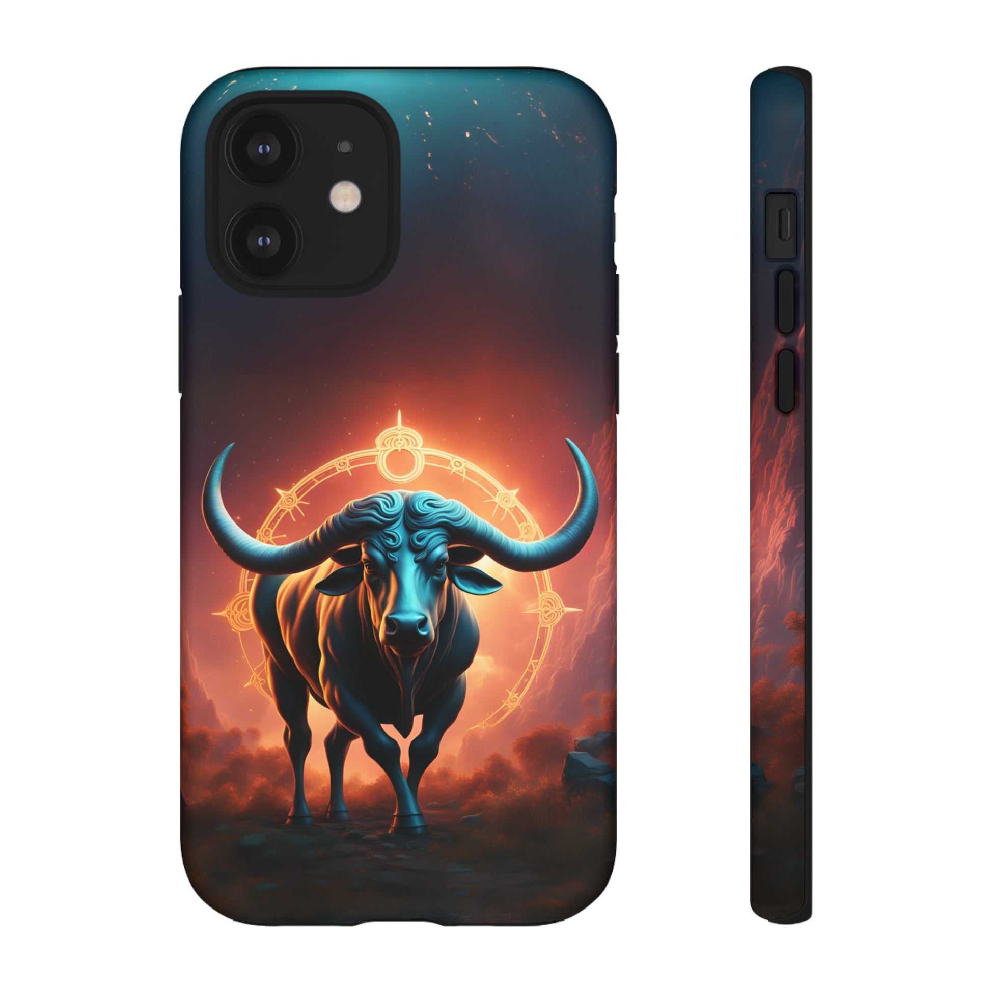 Taurus Bull Astrology Horoscope Tough Phone Case, Phone Case, JSCHAFFA.com