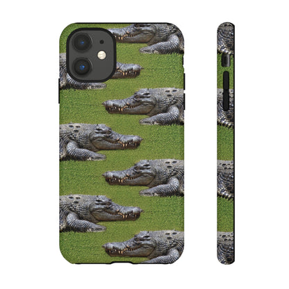 Crocodile Tough Phone Case Cover - Durable Protection with Reptile Style, Phone Case, JSCHAFFA.com