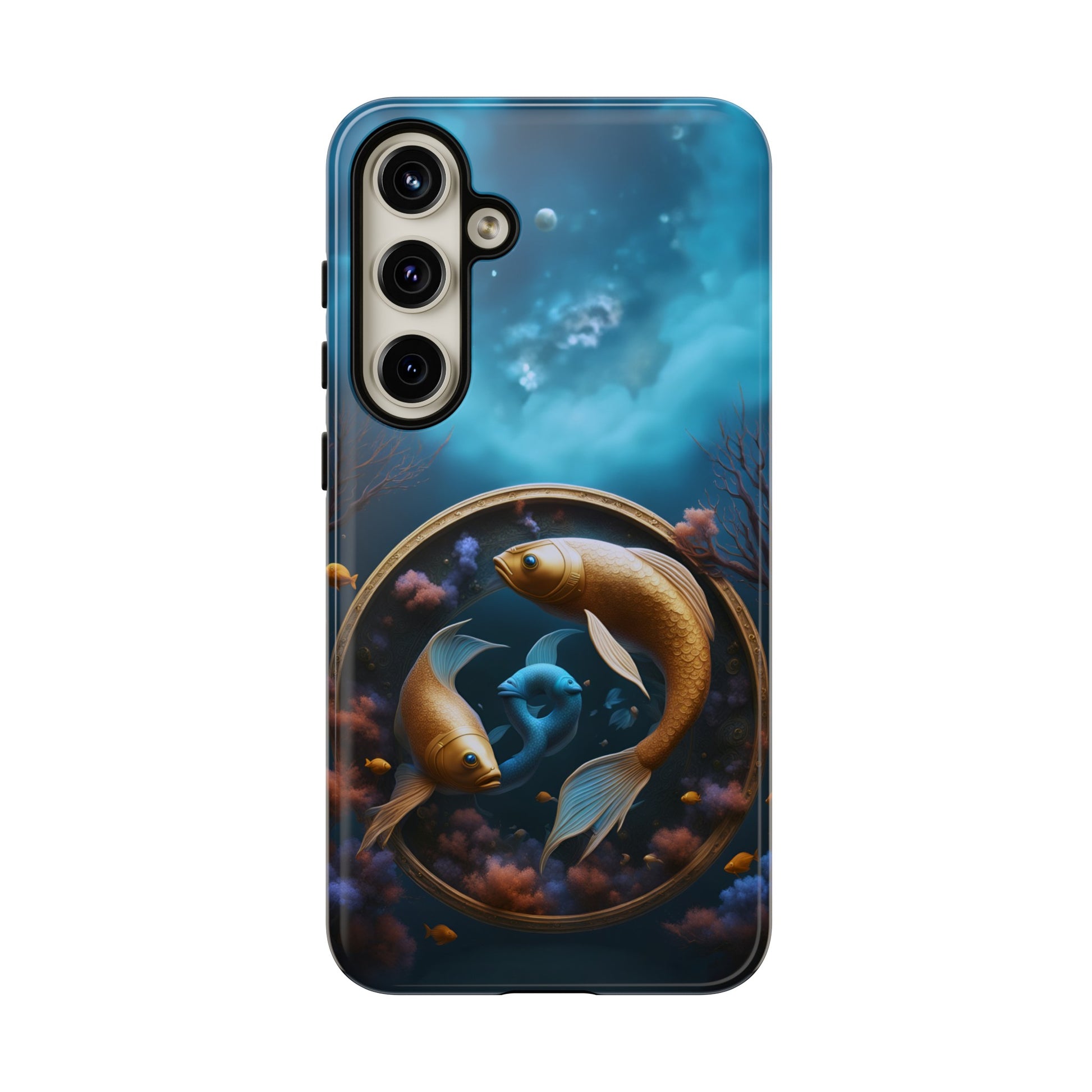 Pisces Horoscope Tough Phone Case for iPhone Google Samsung, Phone Case, JSCHAFFA.com