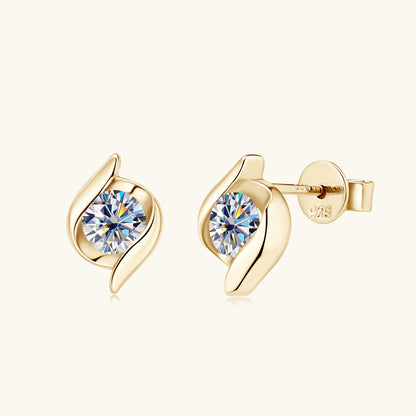 Affordable Luxury Fashion High-grade Moissanite Stud Earrings For Women Earring JSCHAFFA.com