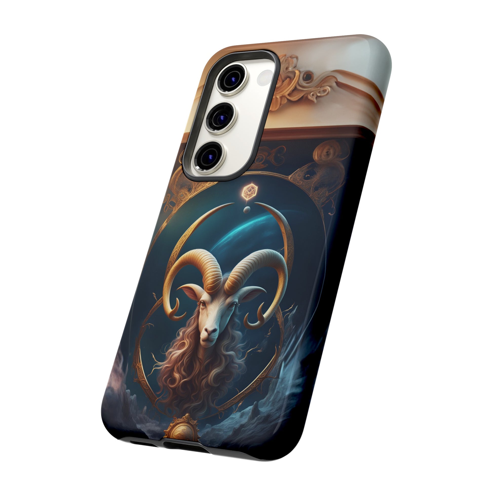 Capricorn Horoscope Tough Phone Case for iPhone Samsung Google, Phone Case, JSCHAFFA.com