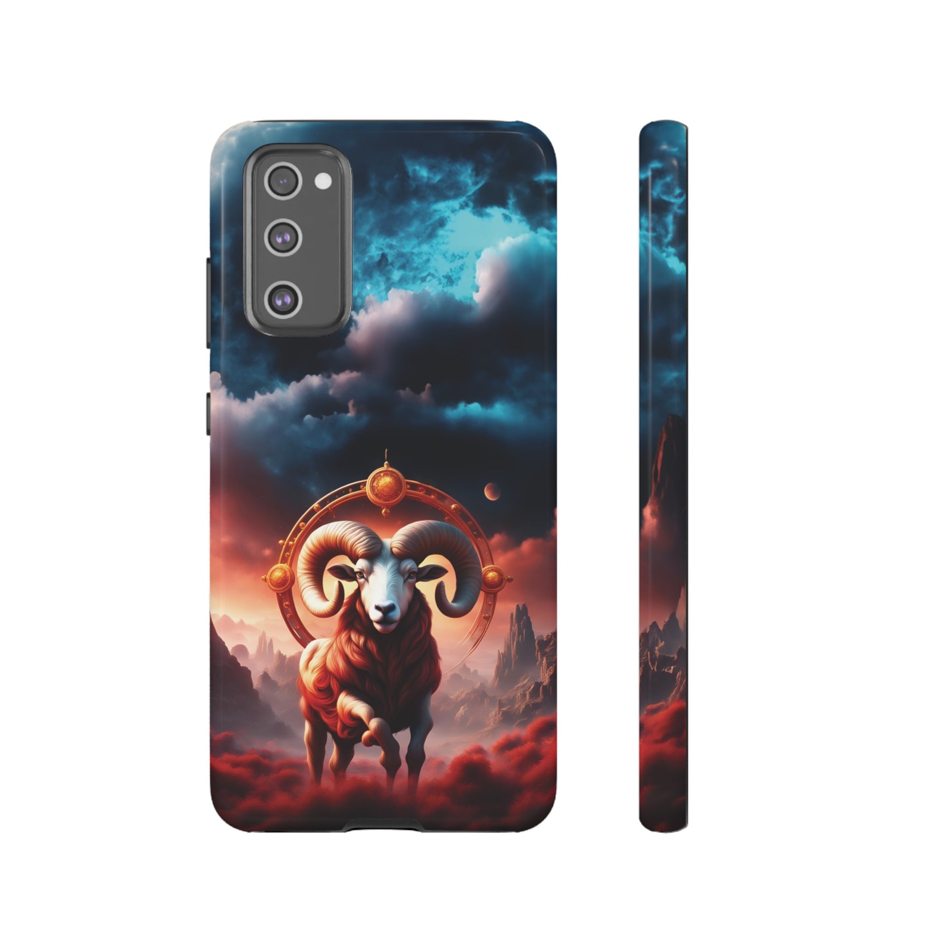 Aries Horoscope Astrology Tough Case for iPhone Samsung Galaxy and Google Pixel Phones, Phone Case, JSCHAFFA.com