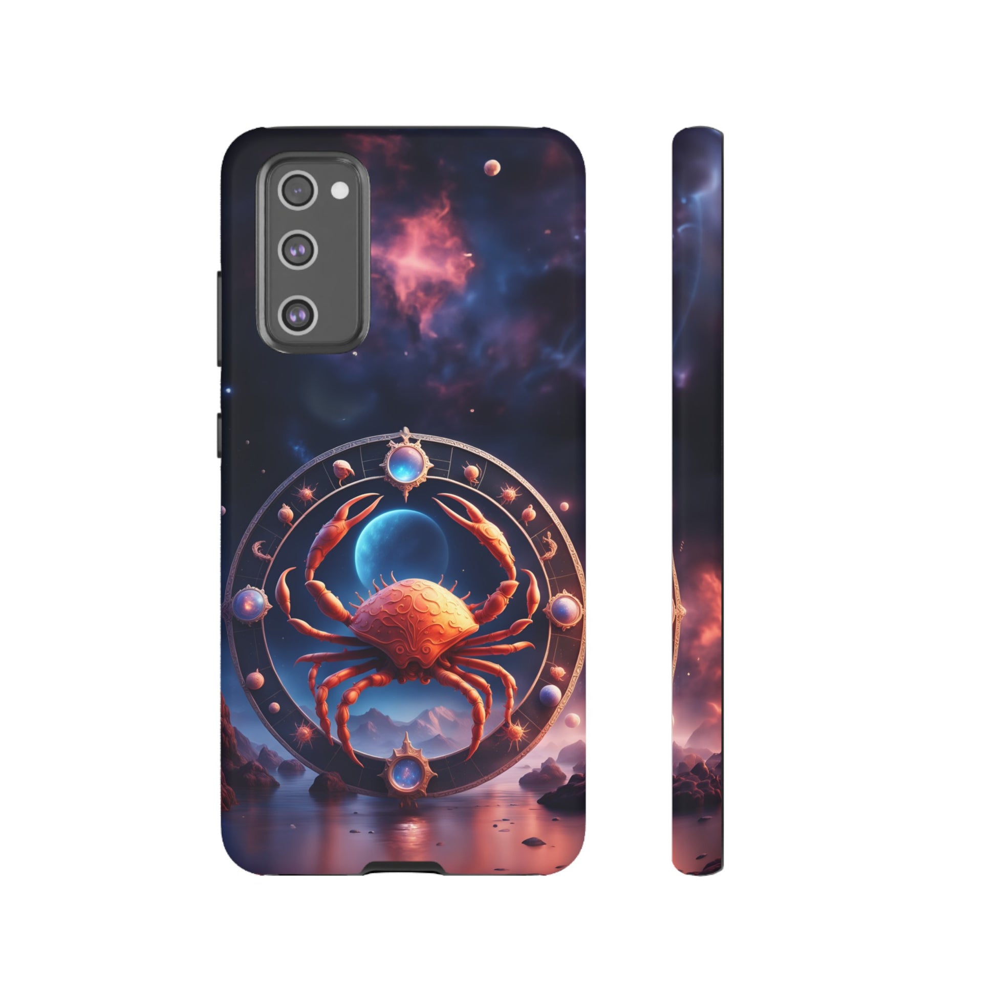 Cancer Horoscope Tough Phone Case for iPhone Google Samsung, Phone Case, JSCHAFFA.com