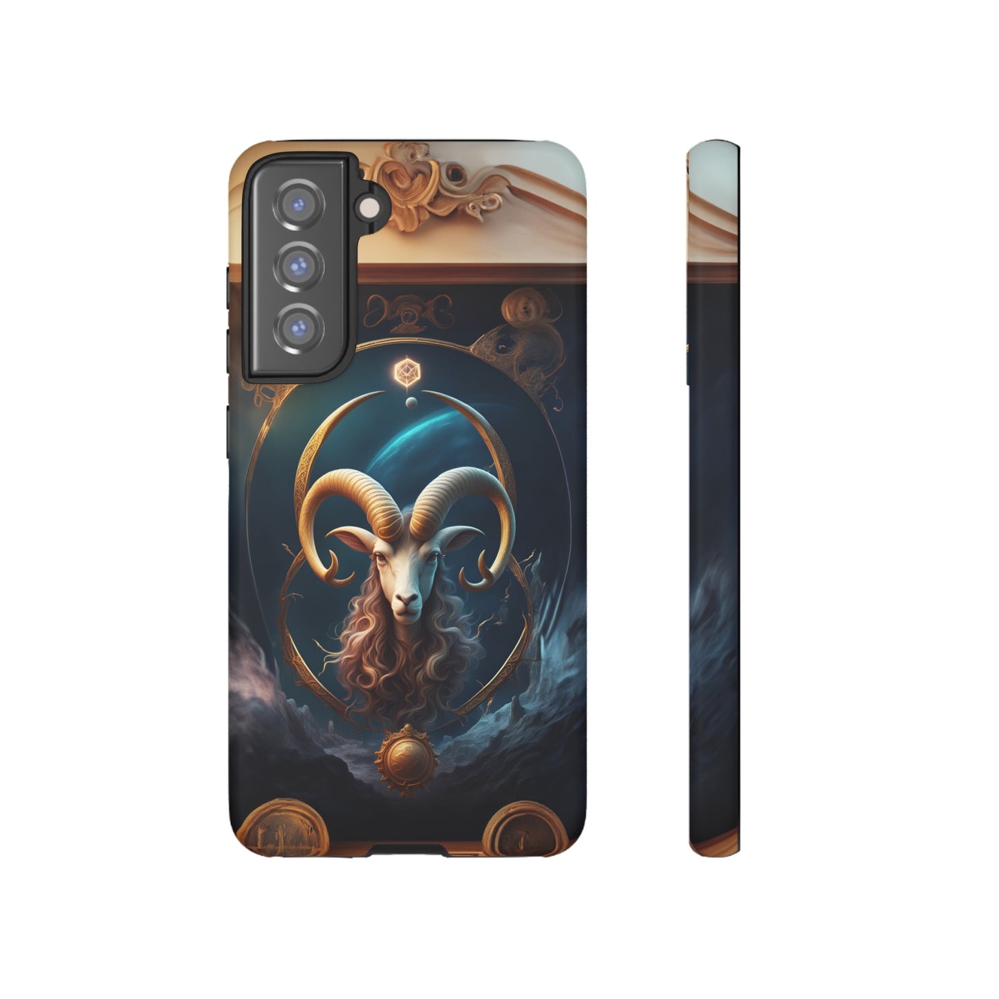 Capricorn Horoscope Tough Phone Case for iPhone Samsung Google, Phone Case, JSCHAFFA.com