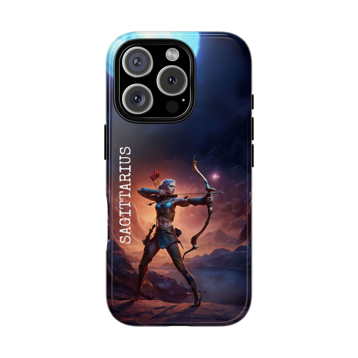 Sagittarius Tough Phone Case for iPhone Samsung and Google phones