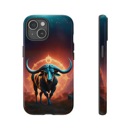 Taurus Bull Astrology Horoscope Tough Phone Case, Phone Case, JSCHAFFA.com