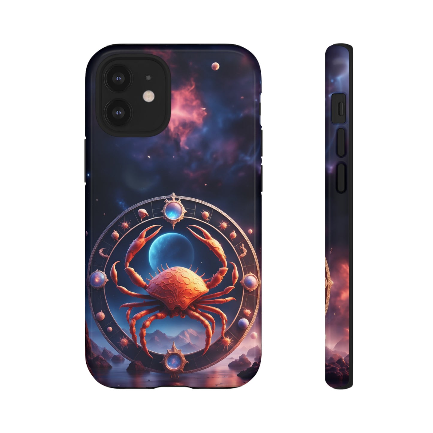 Cancer Horoscope Tough Phone Case for iPhone Google Samsung, Phone Case, JSCHAFFA.com