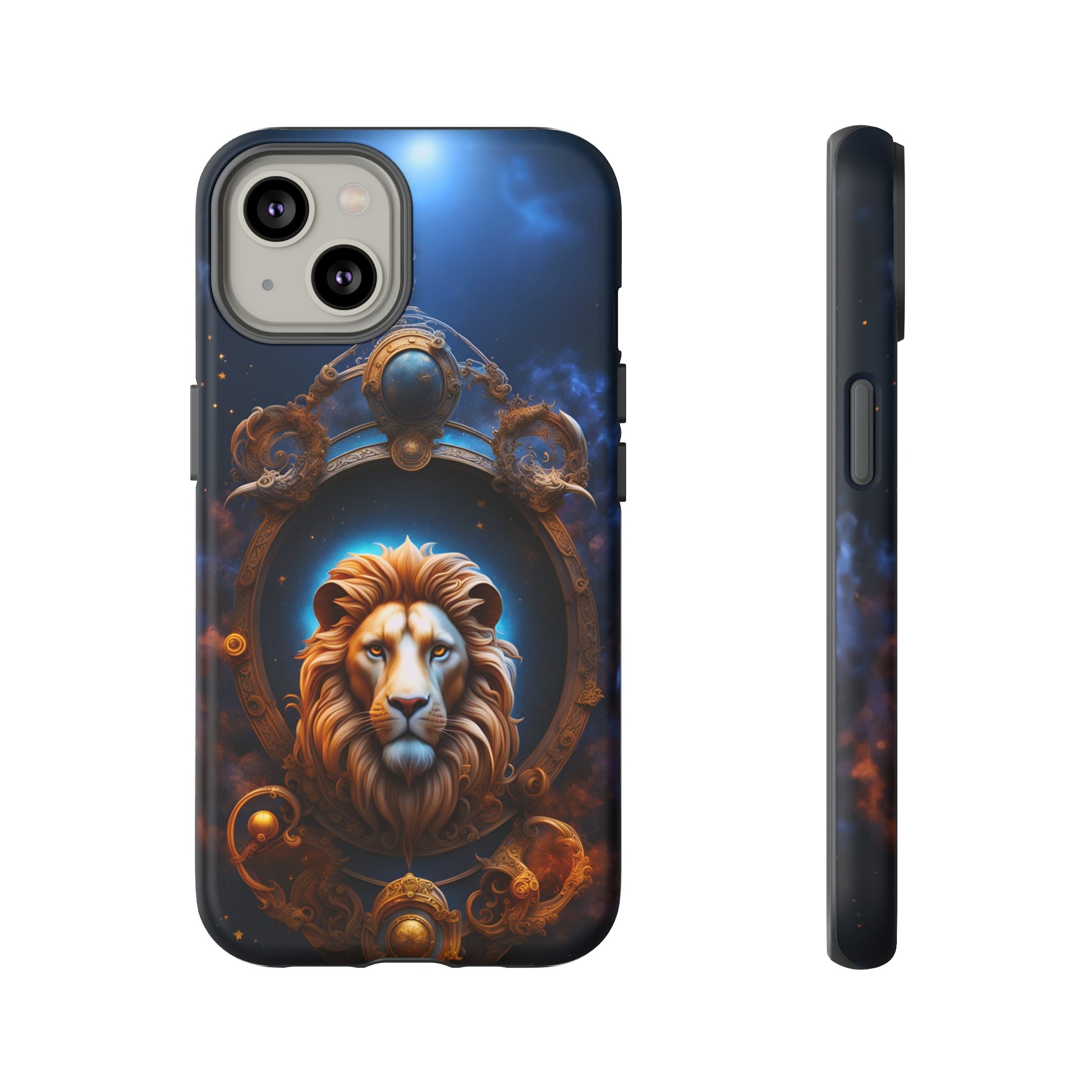 Leo Horoscope Tough Phone Case for iPhone Samsung Google Phones, Phone Case, JSCHAFFA.com