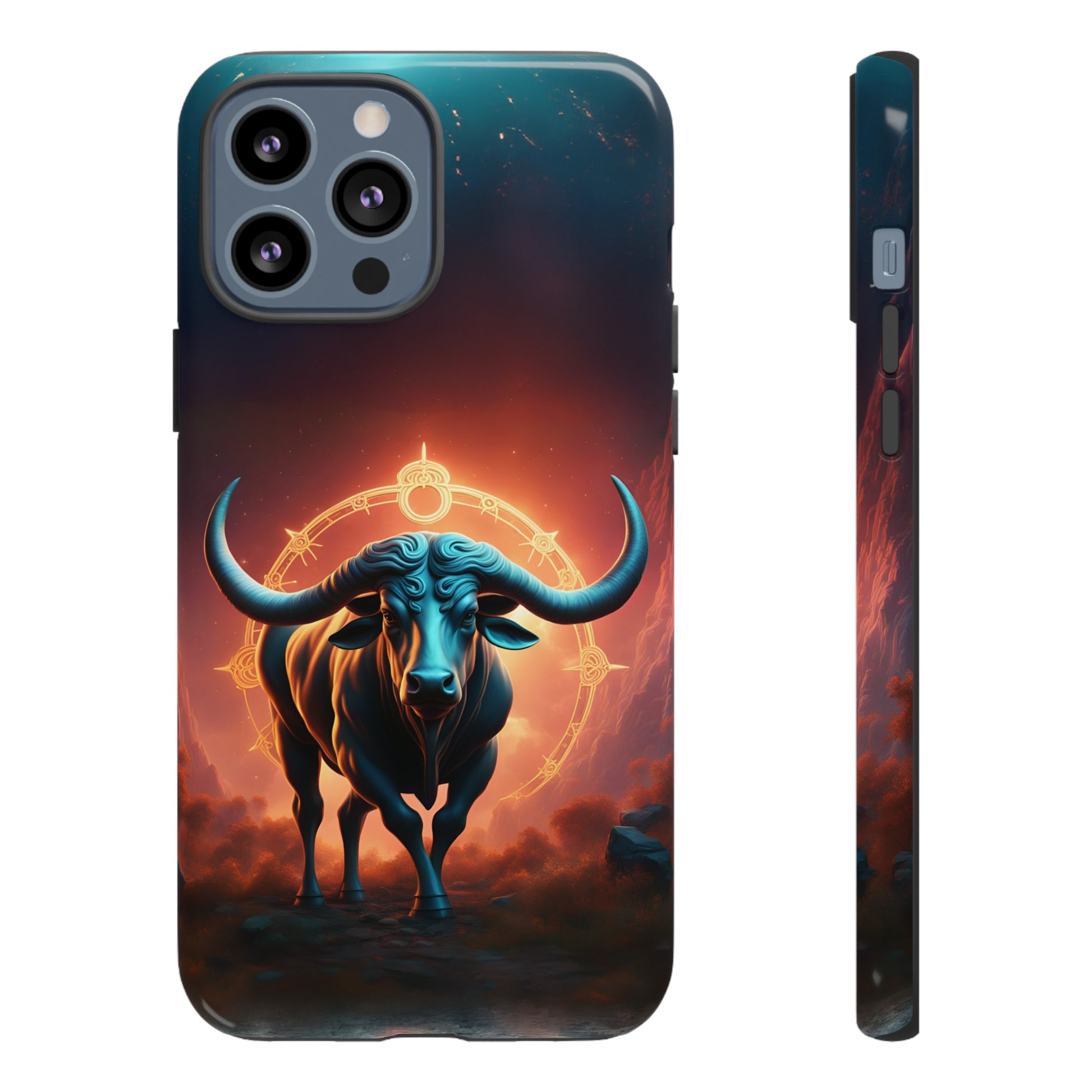 Taurus Bull Astrology Horoscope Tough Phone Case, Phone Case, JSCHAFFA.com