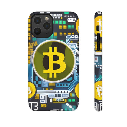 Bitcoin phone case iPhone Samsung Google, Phone Case, JSCHAFFA.com