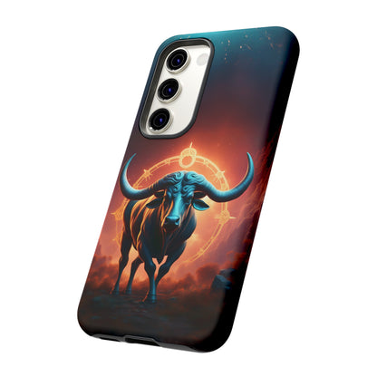 Taurus Bull Astrology Horoscope Tough Phone Case, Phone Case, JSCHAFFA.com