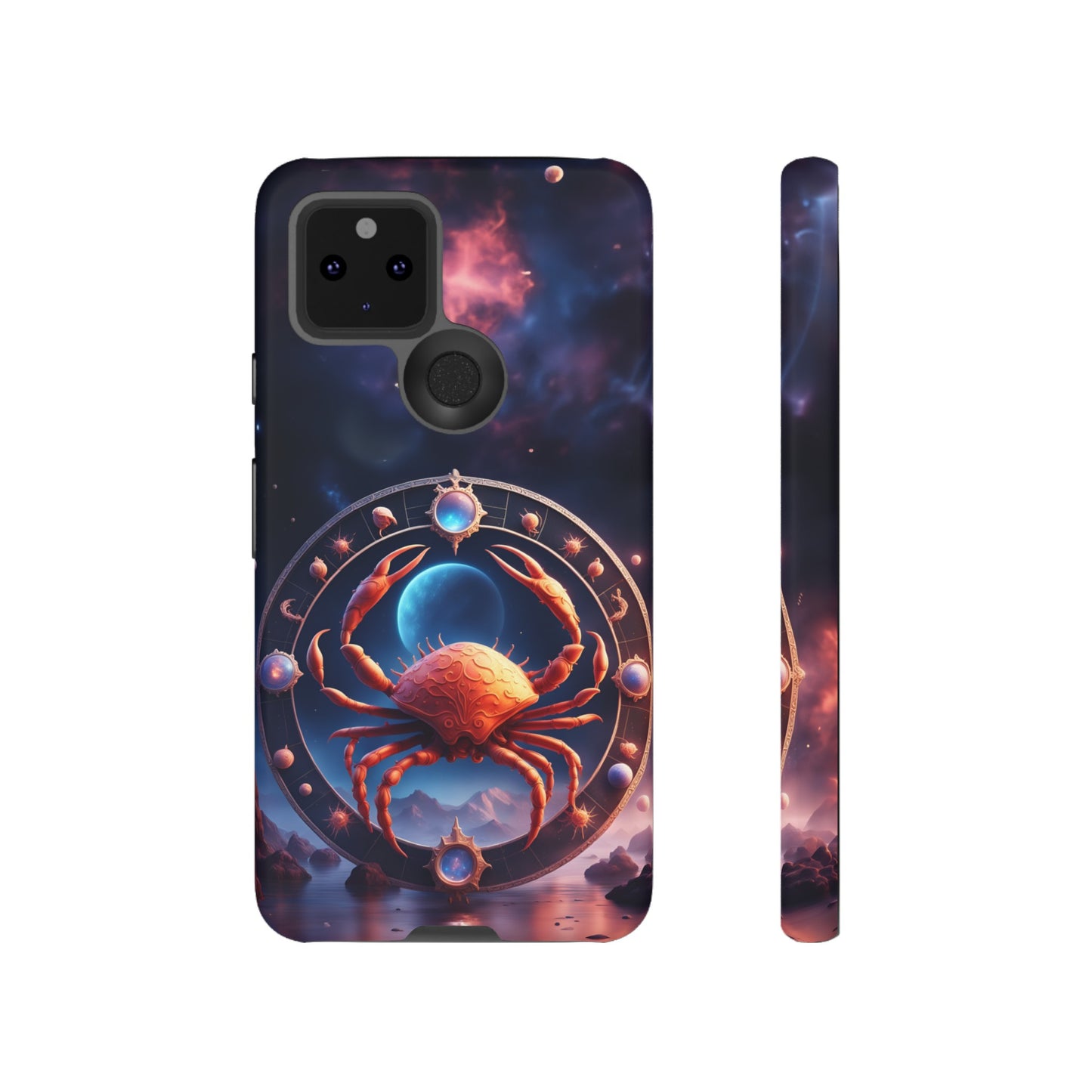 Cancer Horoscope Tough Phone Case for iPhone Google Samsung, Phone Case, JSCHAFFA.com