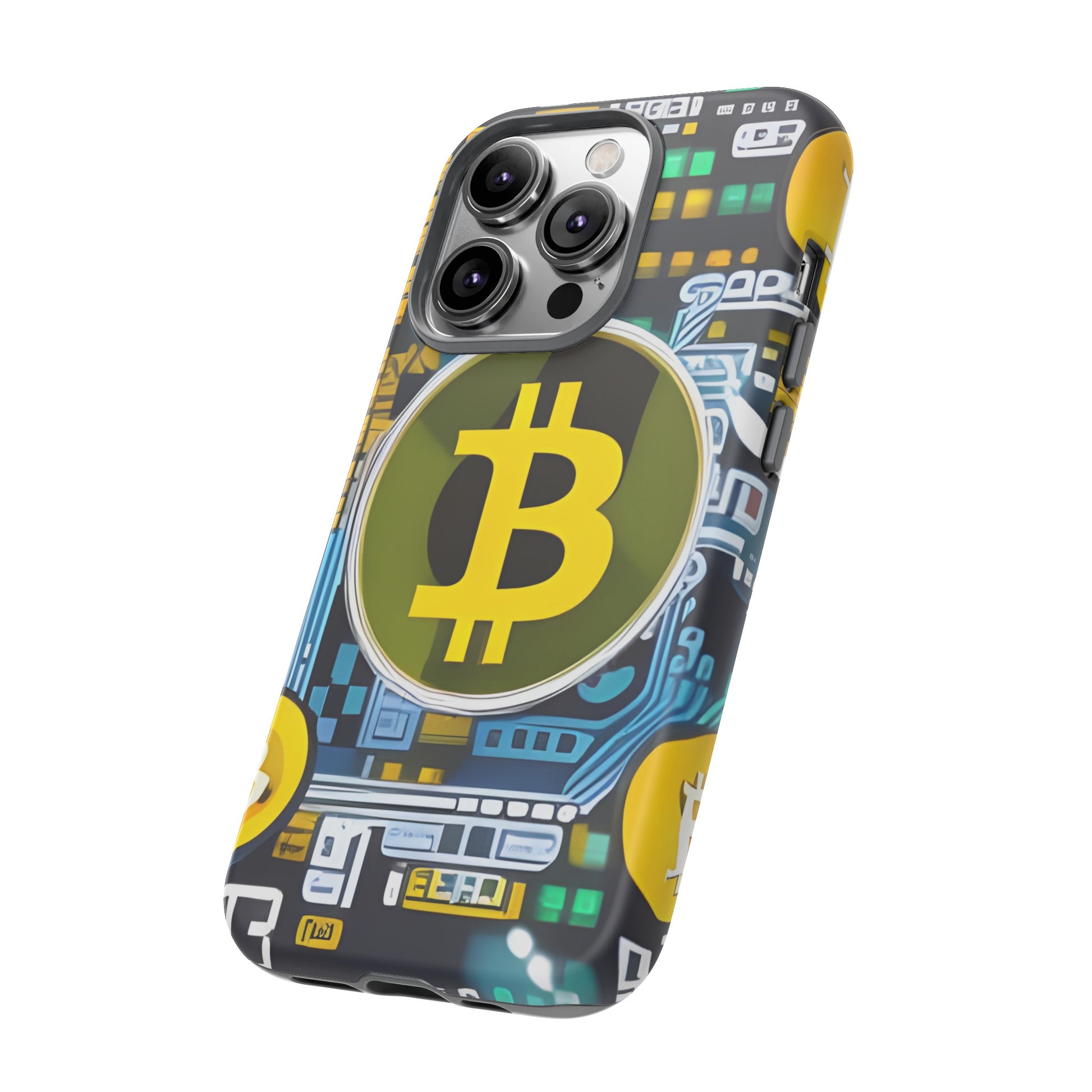 Bitcoin phone case iPhone Samsung Google, Phone Case, JSCHAFFA.com