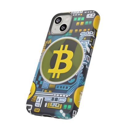 Bitcoin phone case iPhone Samsung Google, Phone Case, JSCHAFFA.com