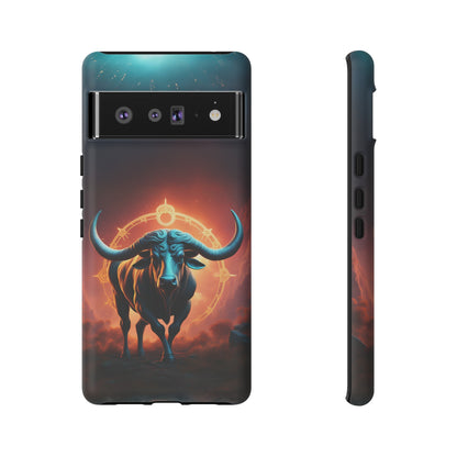 Taurus Bull Astrology Horoscope Tough Phone Case, Phone Case, JSCHAFFA.com