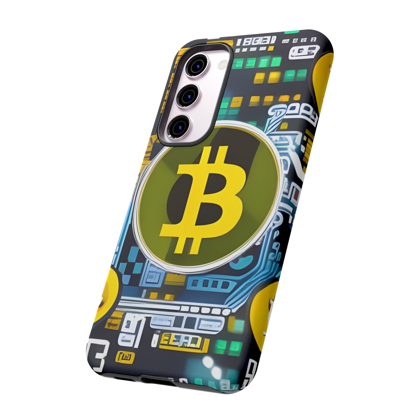 Bitcoin phone case iPhone Samsung Google, Phone Case, JSCHAFFA.com