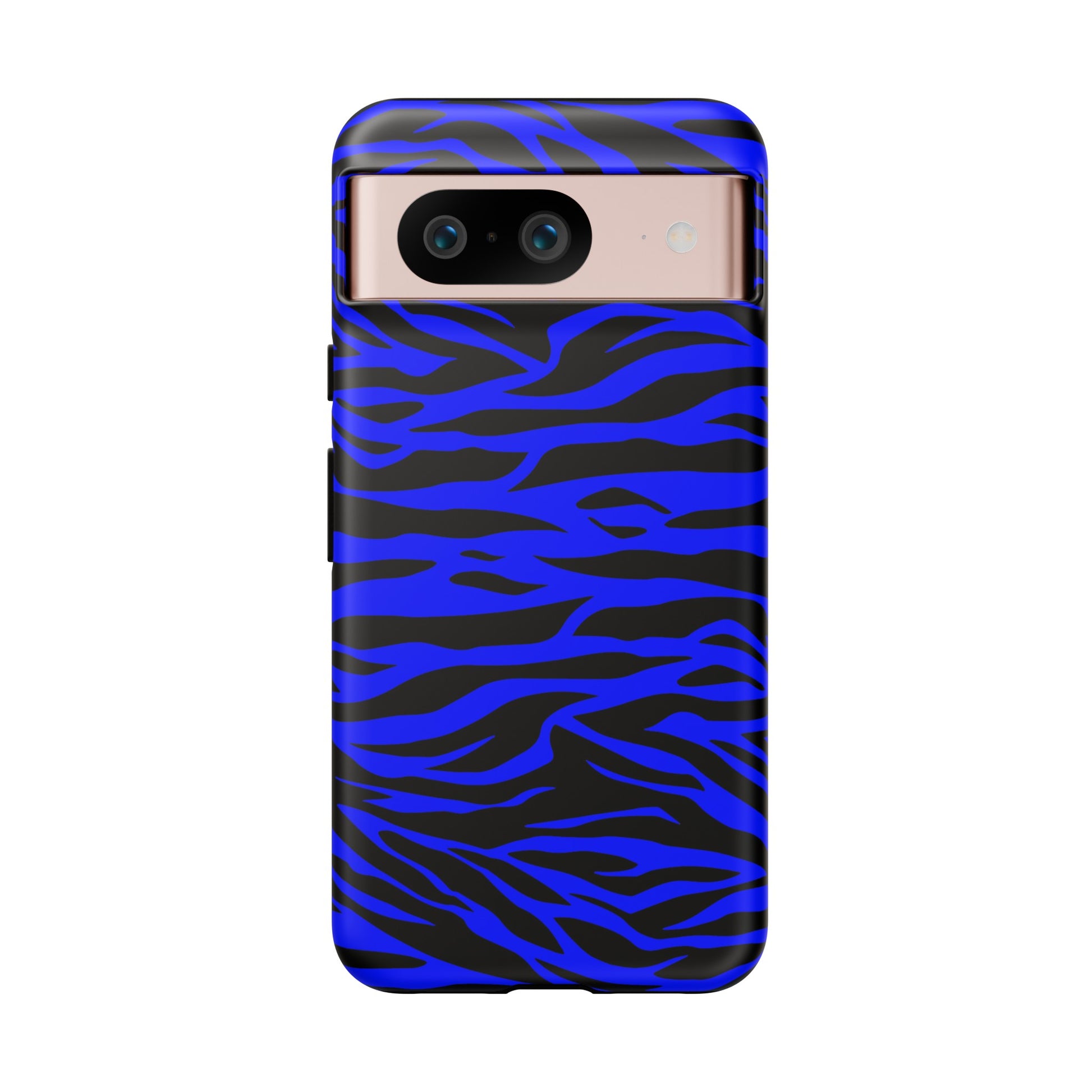 Blue Wild Tiger Print Pattern Tough Phone Case To protect your Phone, Phone Case, JSCHAFFA.com