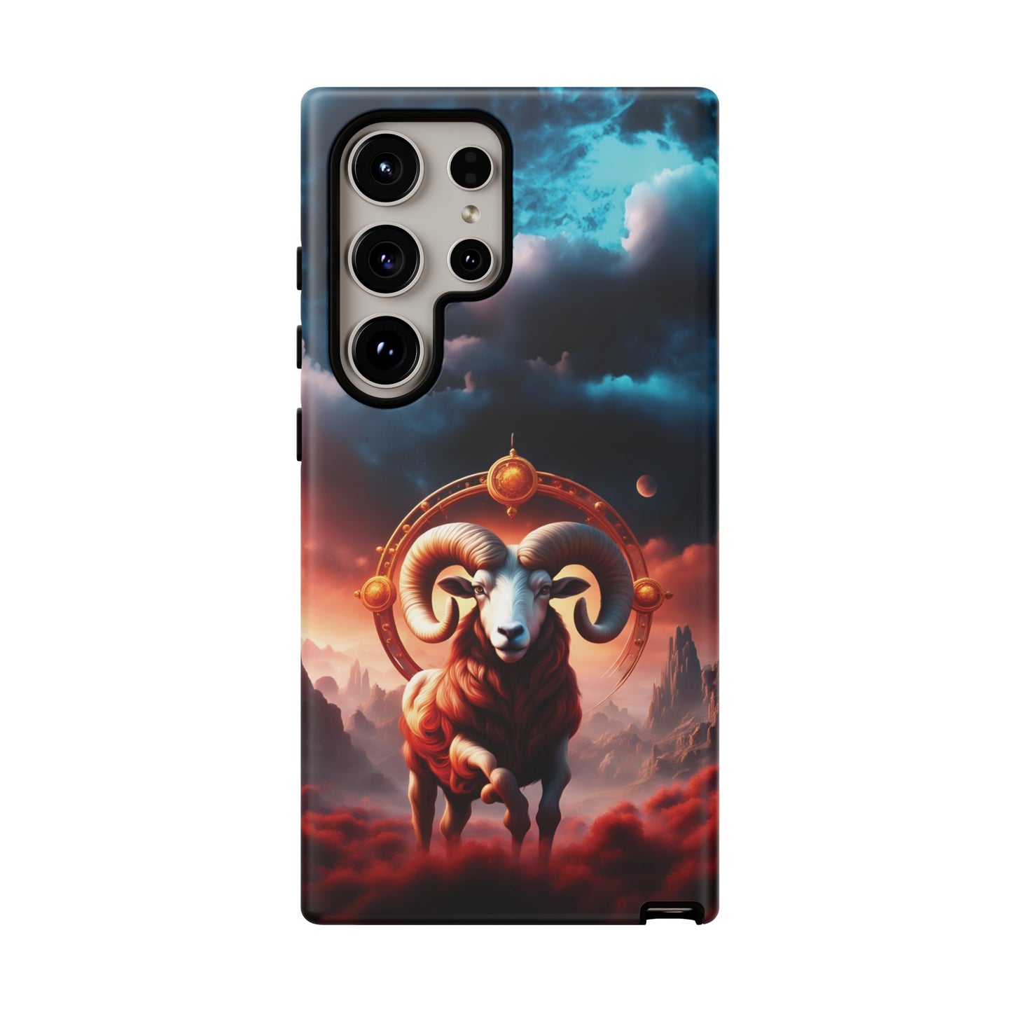 Aries Horoscope Astrology Tough Case for iPhone Samsung Galaxy and Google Pixel Phones, Phone Case, JSCHAFFA.com