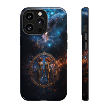 Gemini Horoscope Astrology Tough Case for iPhone Samsung Galaxy and Google Pixel Phone, Phone Case, JSCHAFFA.com