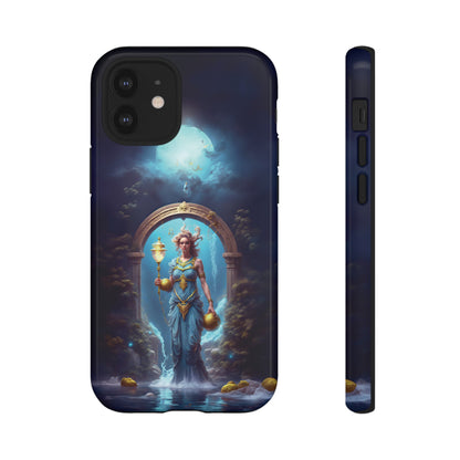 Aquarius Horoscope Astrology Tough Phone Cases, Phone Case, JSCHAFFA.com