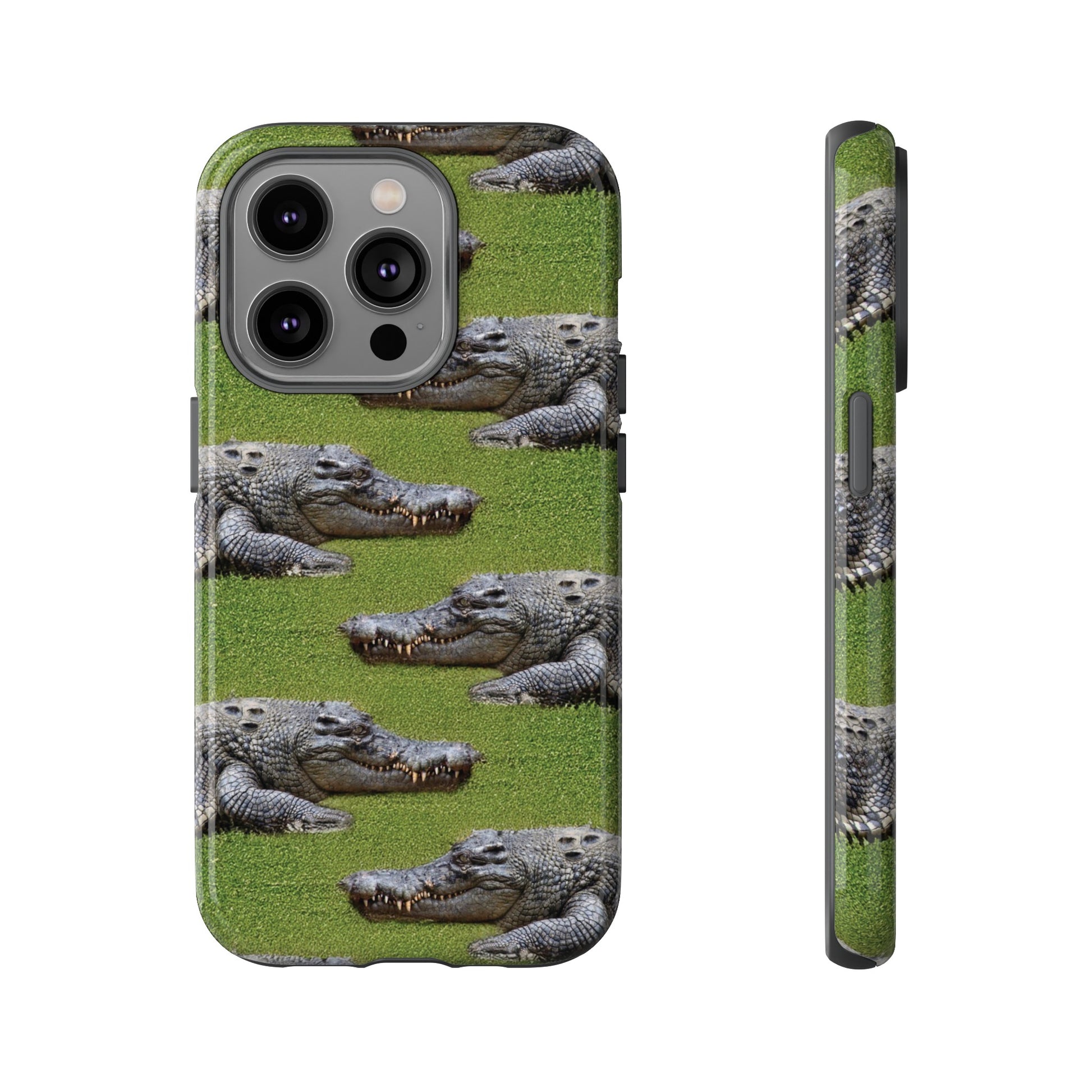 Crocodile Tough Phone Case Cover - Durable Protection with Reptile Style, Phone Case, JSCHAFFA.com