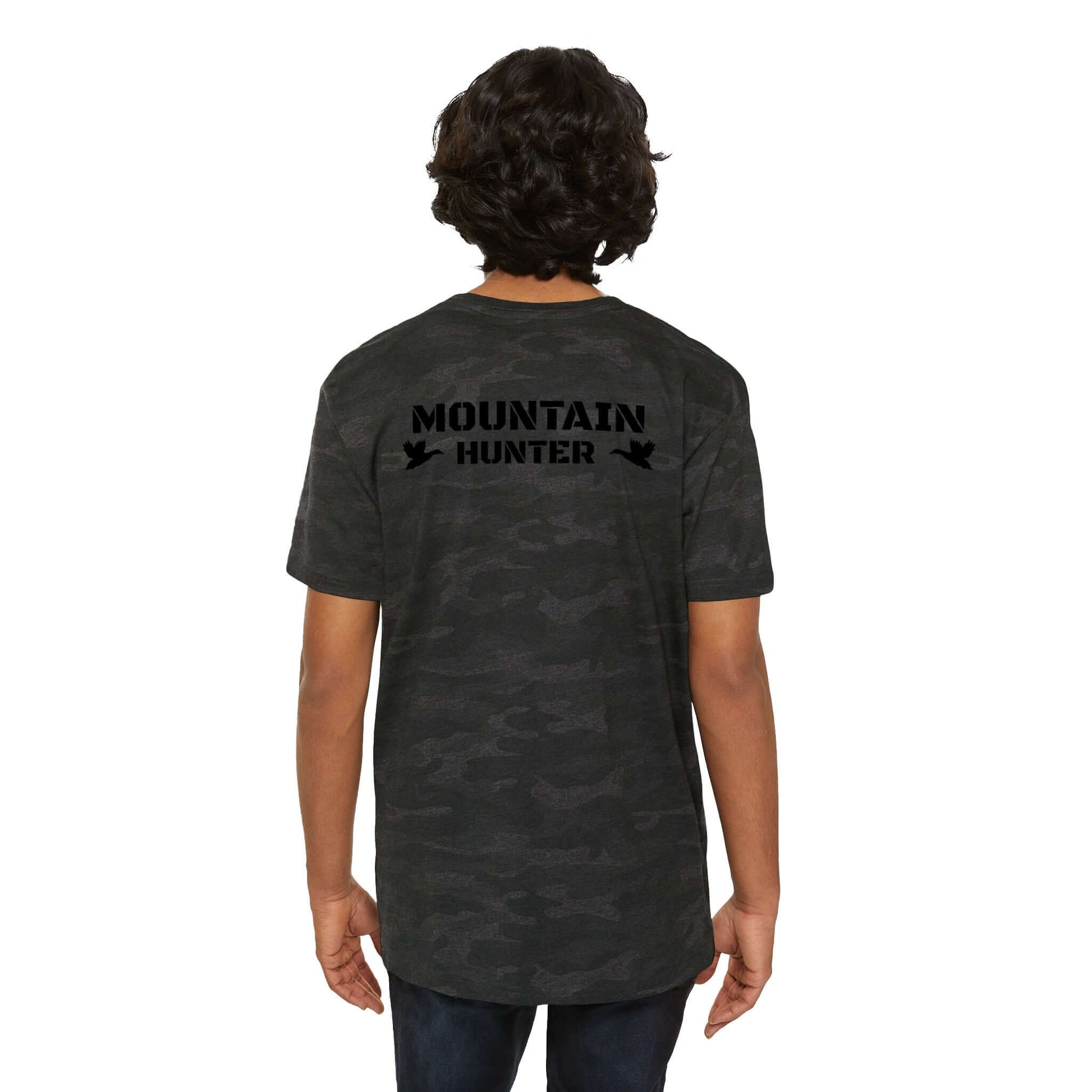 Mountain Hunter Men's Fine Jersey T shirt Mountain Hunter Men's Fine Jersey T shirt Made with 60% cotton and 40% polyester, these tees boast both comfort and versatile style. JSCHAFFA.com