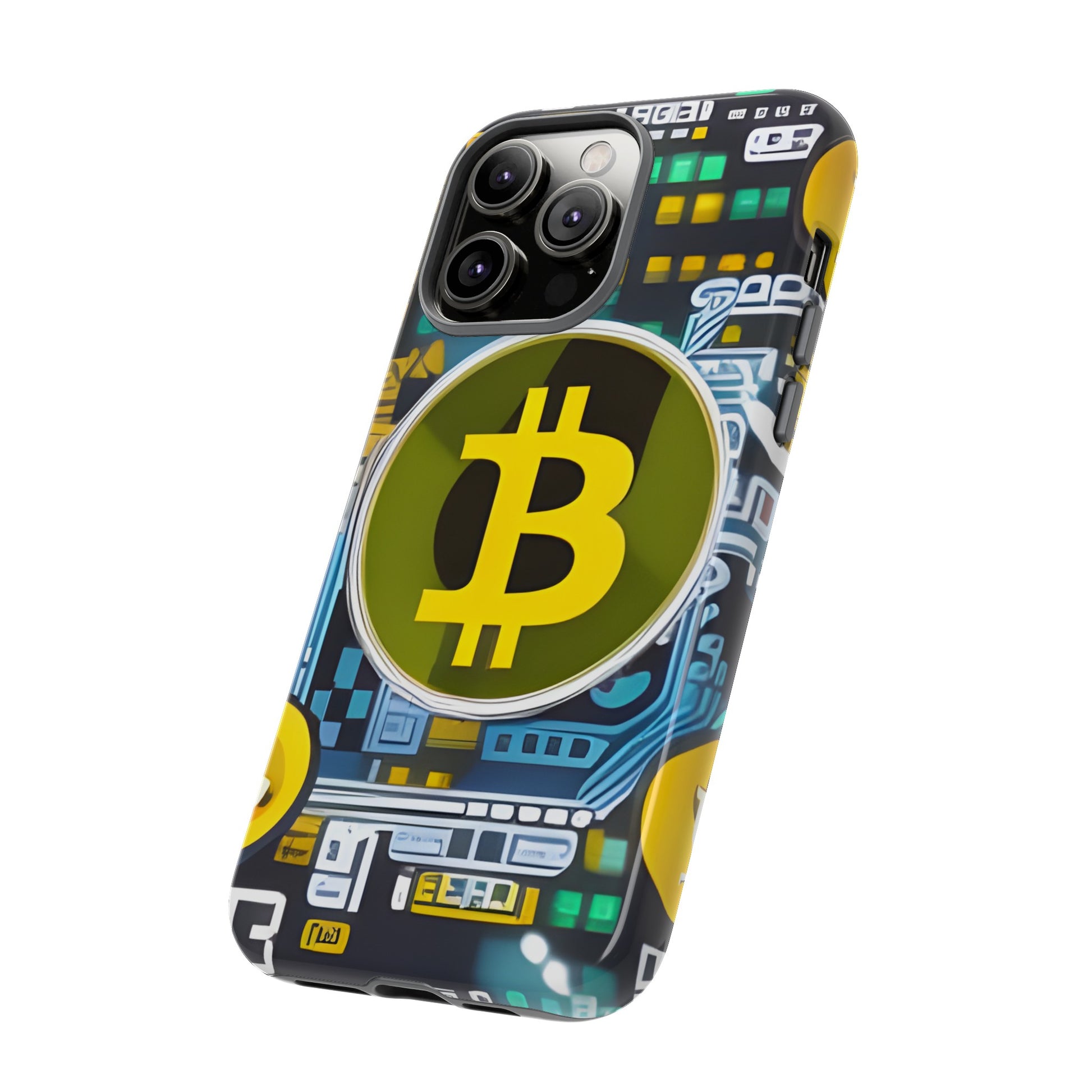 Bitcoin phone case iPhone Samsung Google, Phone Case, JSCHAFFA.com