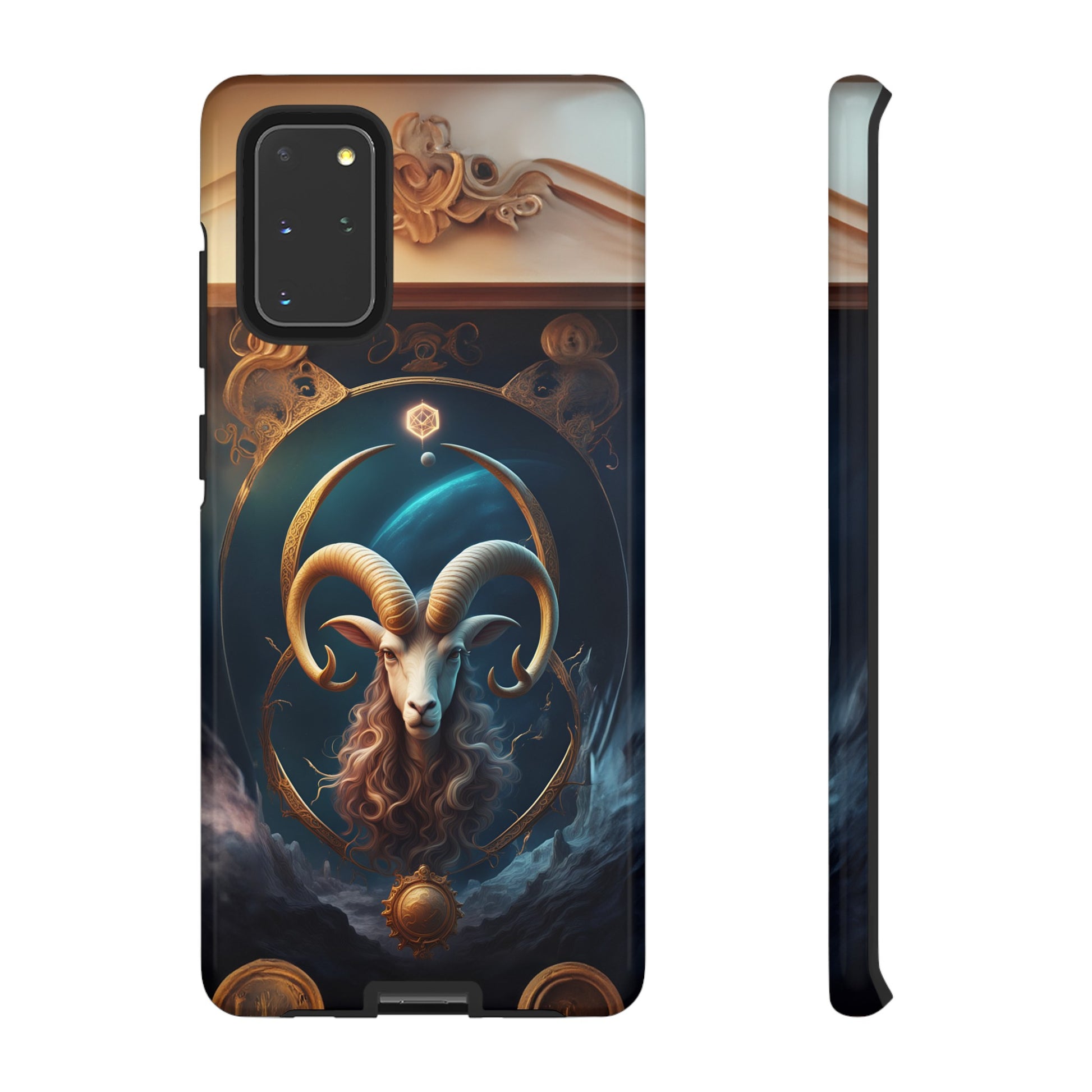 Capricorn Horoscope Tough Phone Case for iPhone Samsung Google, Phone Case, JSCHAFFA.com