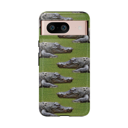 Crocodile Tough Phone Case Cover - Durable Protection with Reptile Style, Phone Case, JSCHAFFA.com