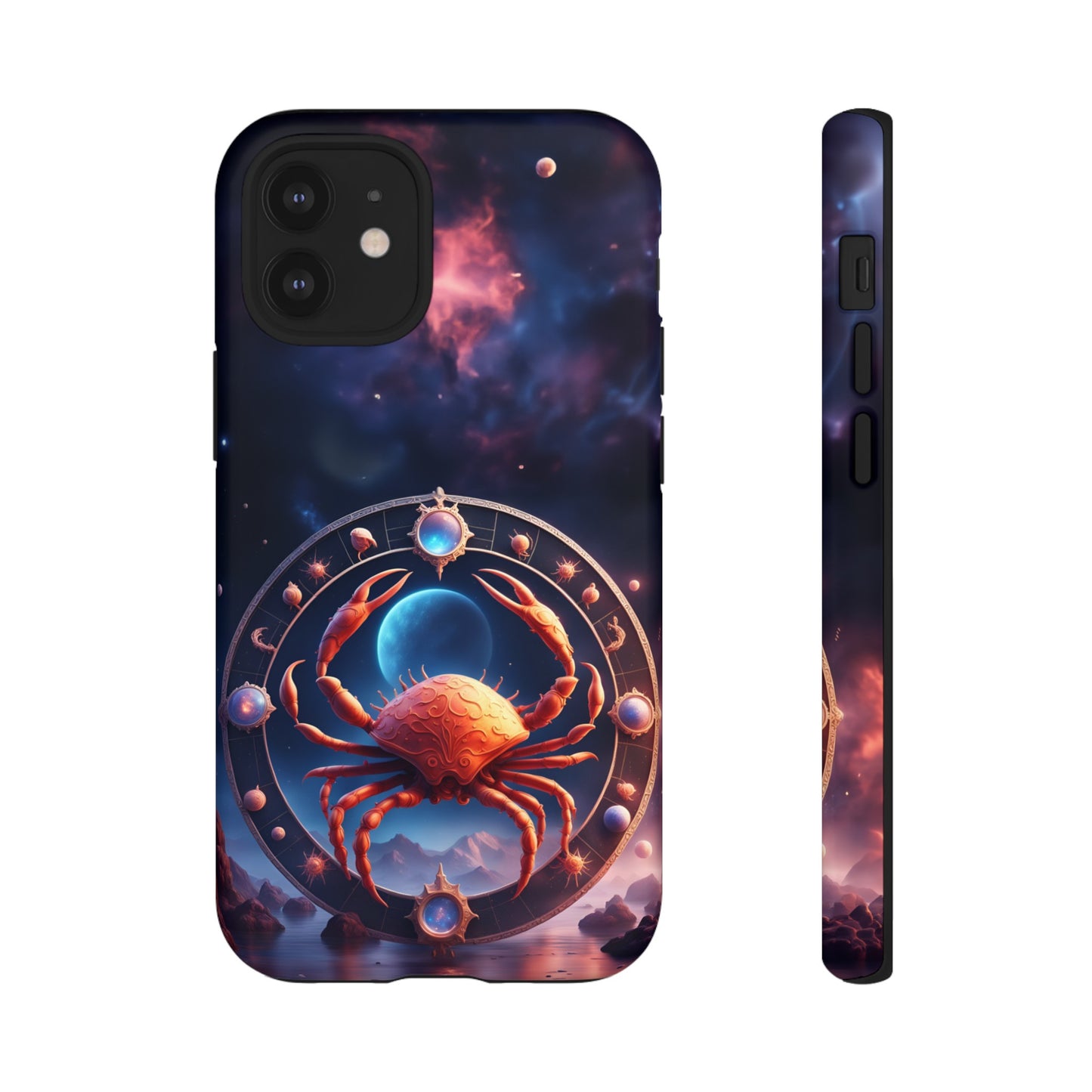 Cancer Horoscope Tough Phone Case for iPhone Google Samsung, Phone Case, JSCHAFFA.com