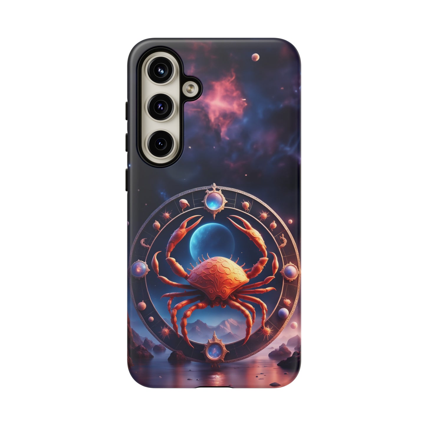 Cancer Horoscope Tough Phone Case for iPhone Google Samsung, Phone Case, JSCHAFFA.com