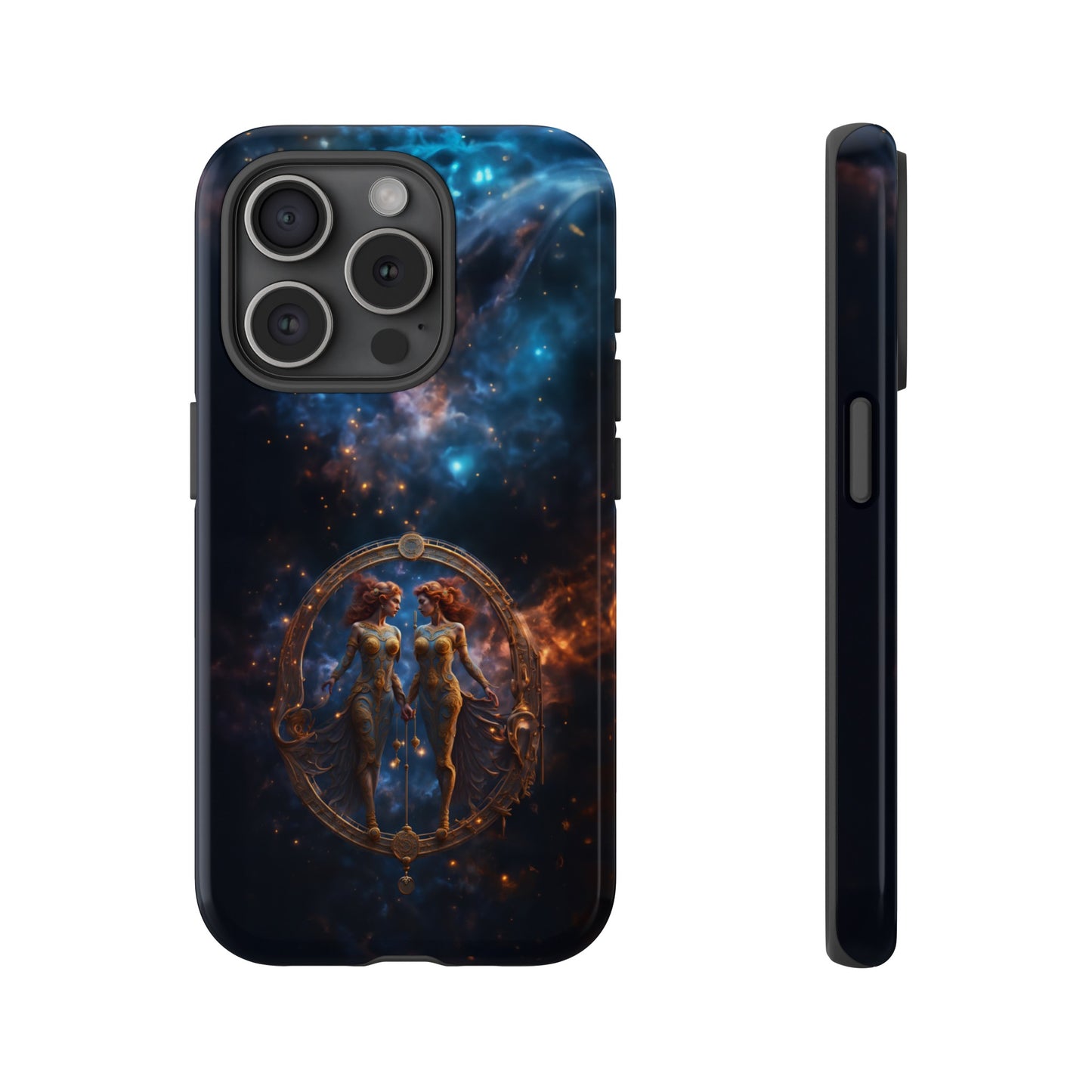 Gemini Horoscope Astrology Tough Case for iPhone Samsung Galaxy and Google Pixel Phone, Phone Case, JSCHAFFA.com