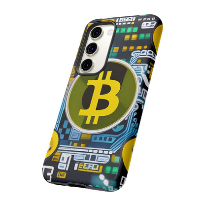 Bitcoin phone case iPhone Samsung Google, Phone Case, JSCHAFFA.com