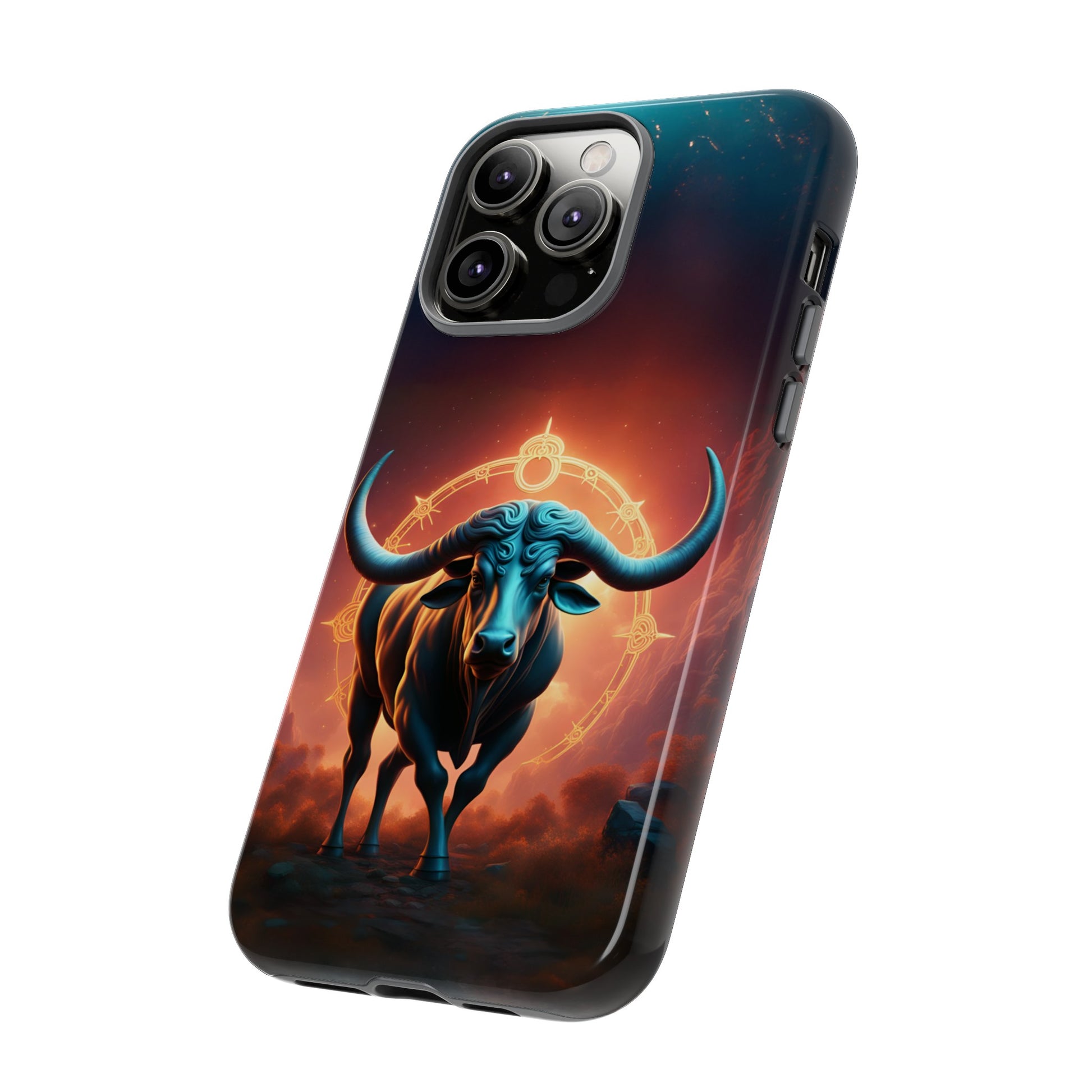 Taurus Bull Astrology Horoscope Tough Phone Case, Phone Case, JSCHAFFA.com