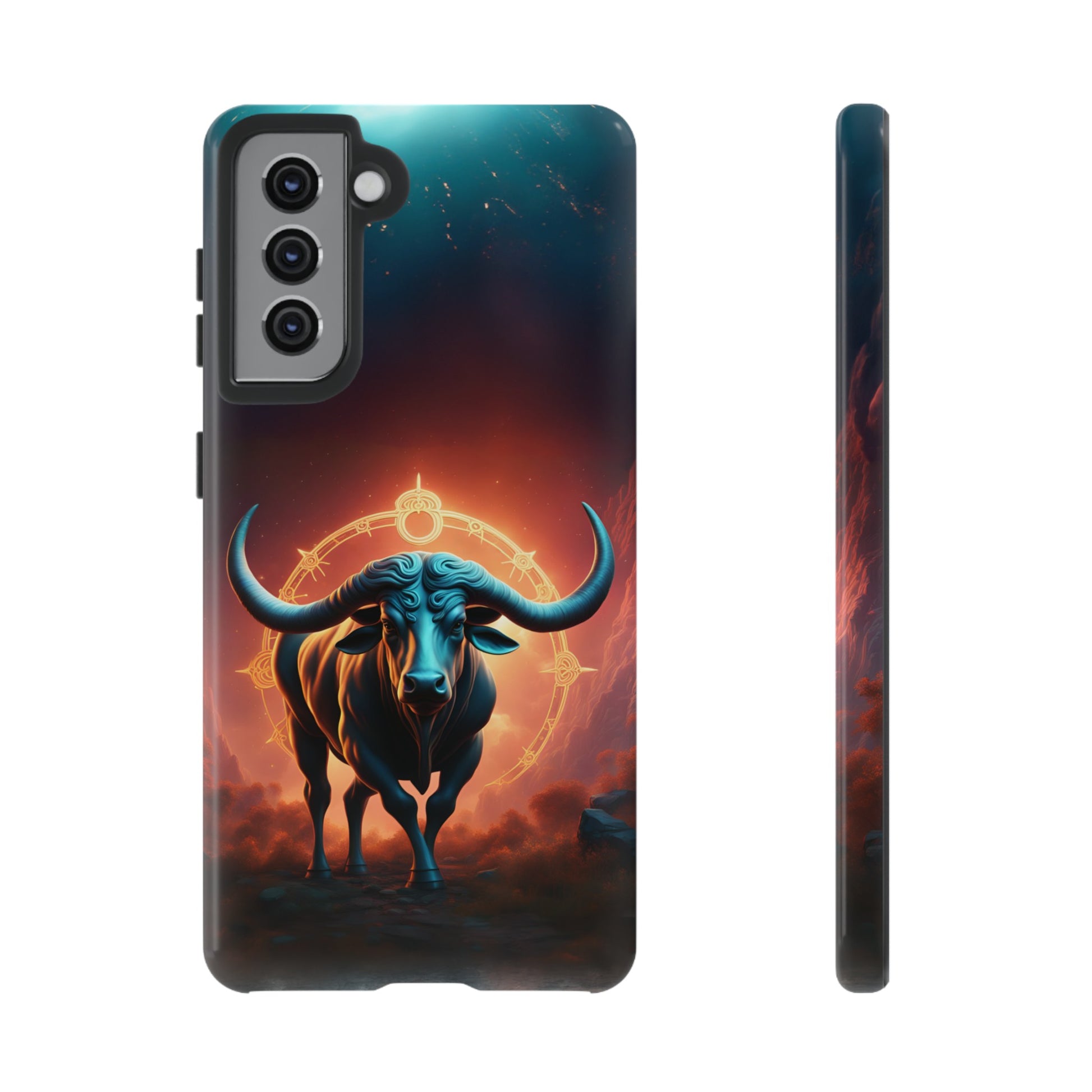 Taurus Bull Astrology Horoscope Tough Phone Case, Phone Case, JSCHAFFA.com