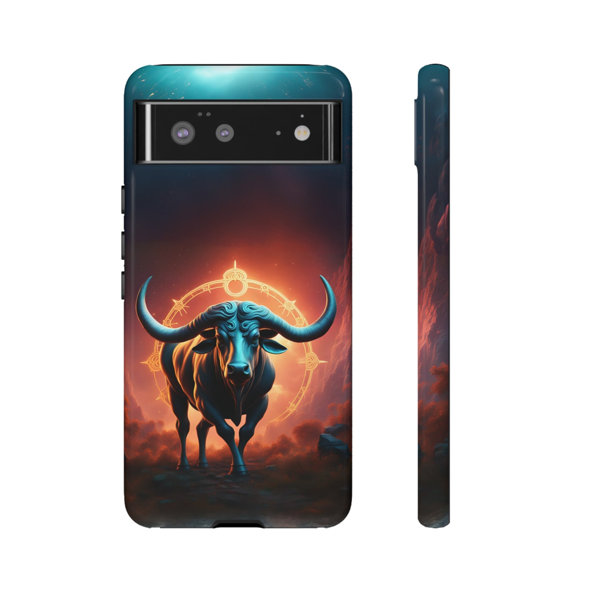 Taurus Bull Astrology Horoscope Tough Phone Case, Phone Case, JSCHAFFA.com