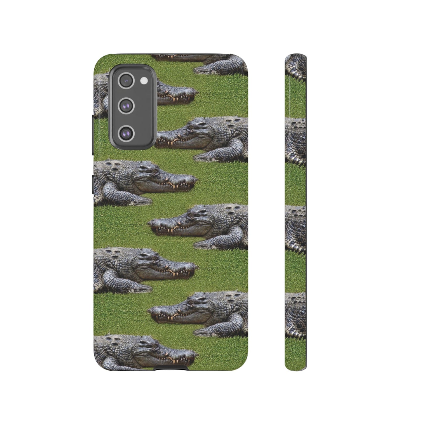 Crocodile Tough Phone Case Cover - Durable Protection with Reptile Style