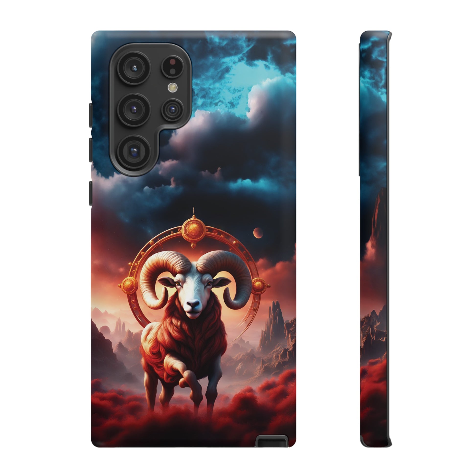 Aries Horoscope Astrology Tough Case for iPhone Samsung Galaxy and Google Pixel Phones, Phone Case, JSCHAFFA.com