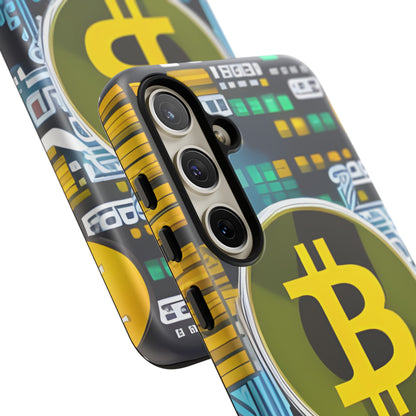 Bitcoin phone case iPhone Samsung Google, Phone Case, JSCHAFFA.com