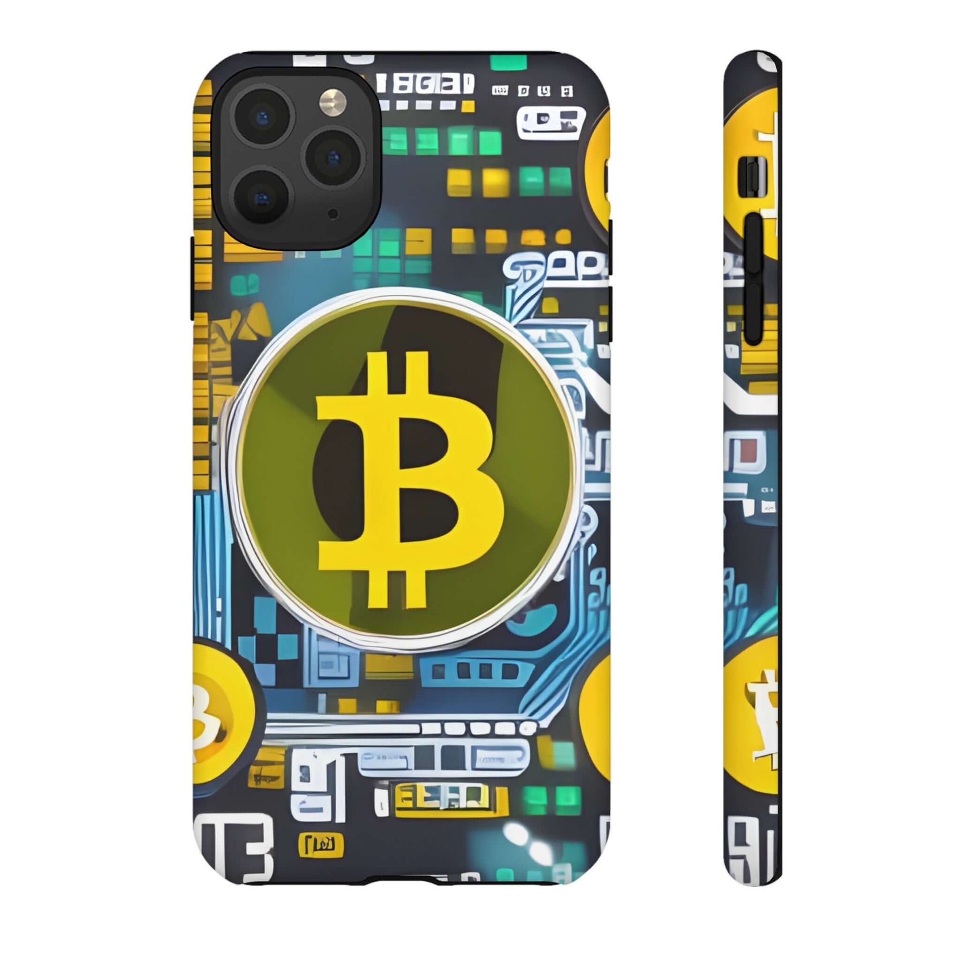 Bitcoin phone case iPhone Samsung Google, Phone Case, JSCHAFFA.com