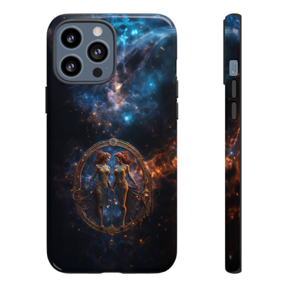 Gemini Horoscope Astrology Tough Case for iPhone Samsung Galaxy and Google Pixel Phone, Phone Case, JSCHAFFA.com