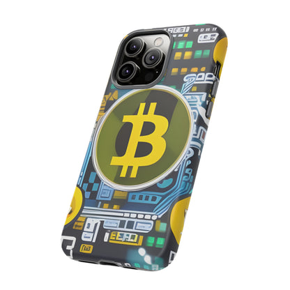 Bitcoin phone case iPhone Samsung Google, Phone Case, JSCHAFFA.com