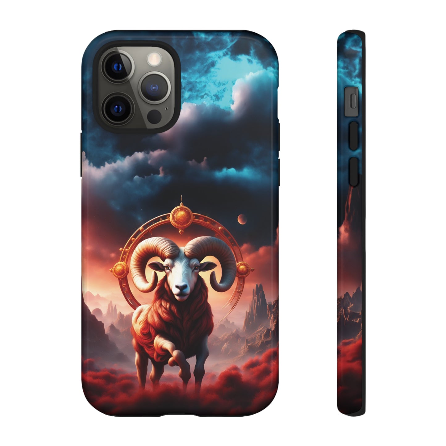 Aries Horoscope Astrology Tough Case for iPhone Samsung Galaxy and Google Pixel Phones, Phone Case, JSCHAFFA.com