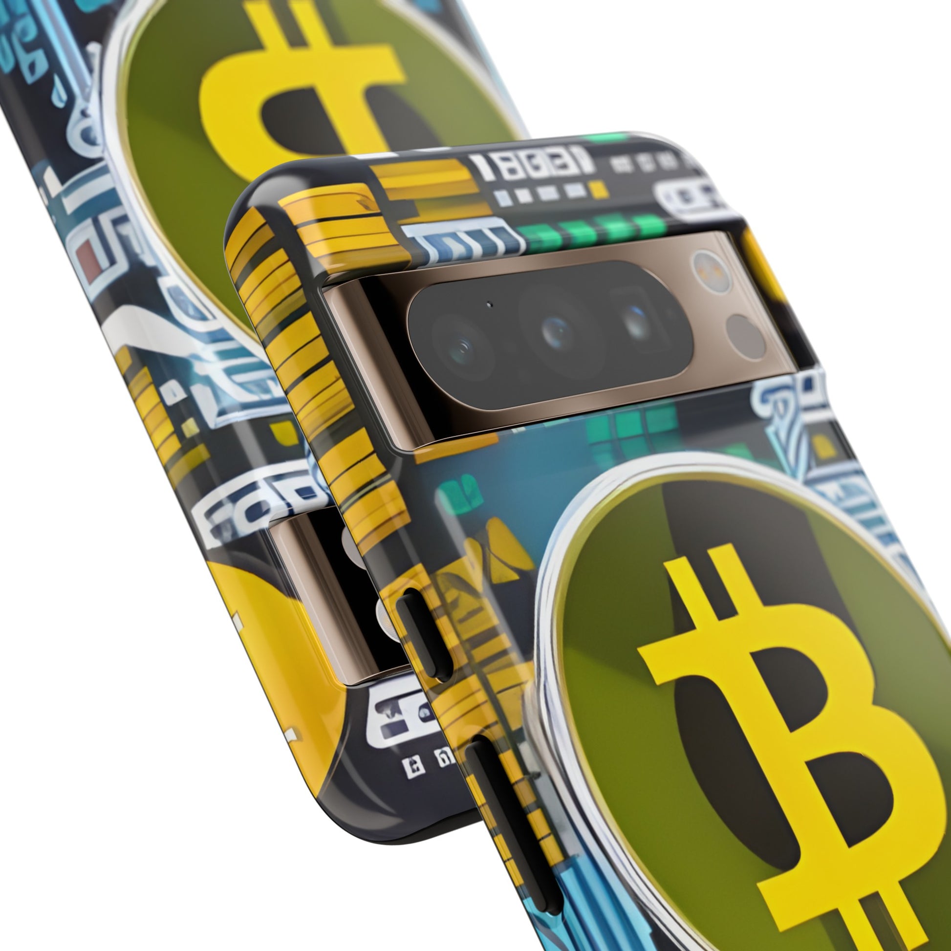 Bitcoin phone case iPhone Samsung Google, Phone Case, JSCHAFFA.com