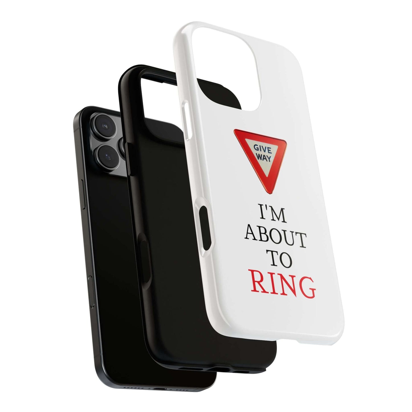 Give Way Tough Case Cover for iPhone Google and Samsung phones