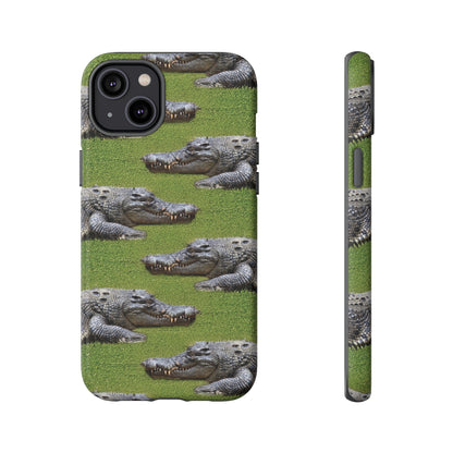 Crocodile Tough Phone Case Cover - Durable Protection with Reptile Style, Phone Case, JSCHAFFA.com